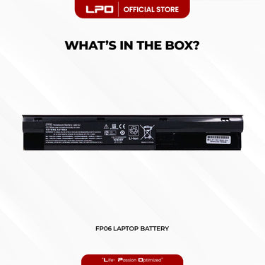 Laptop Battery FP06 Compatible with HP Probook 440 450 445 470 455 G0 G1 Series