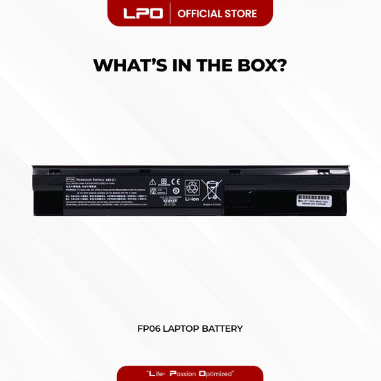 Laptop Battery FP06 Compatible with HP Probook 440 450 445 470 455 G0 G1 Series