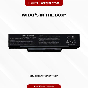 Laptop Battery SQU-528 Compatible with MSI SQU528 BTY-M66 BTY-M67 BTY-M68 CR400 CR420