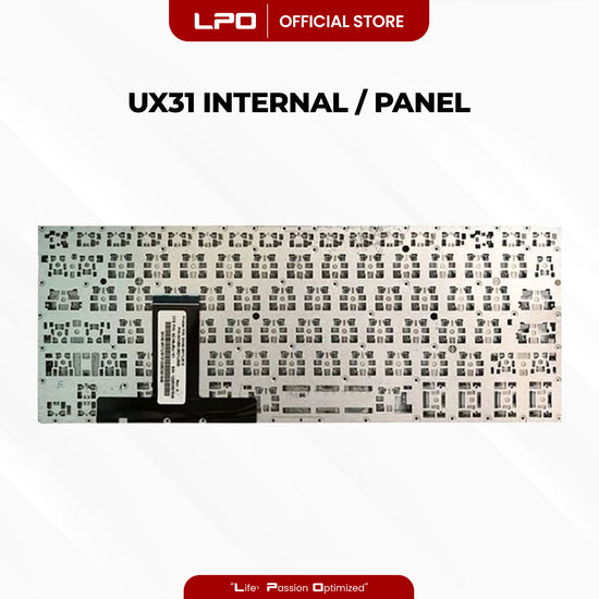 Laptop Keyboard ASUS UX31 Internal / Panel SILVER US Compatible with Asus UX31E UX31A UX31