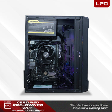 Gaming Unit AMD Ryzen 5 5600G 3.9Ghz B450MHP AM4 Socket AMD Radeon Vega 7 16GB DDR4 256GB 2.5