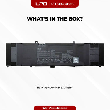 Laptop Battery B31N1535 Compatible with Asus Zenbook FC075T FC088T FC089T FC106R FC114T FC132T  GL011T GL085T GL123T GL151T RB52 UX310UQ UX310UQ-1A 1C FC396T GL011T UX410UA GV010T UX410UQ UX410UQ-1A 1C Series