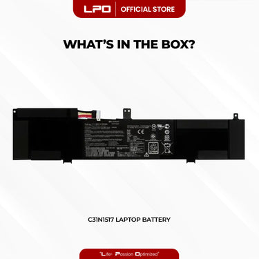 Laptop Battery C31N1517 Compatible with Asus TP301, TP301U, TP301UA, TP301UA6200