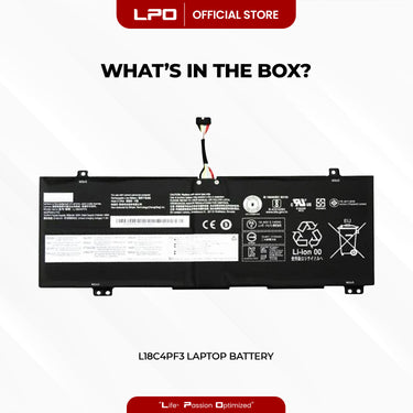 Laptop Battery L18C4PF3 Compatible with Lenovo IdeaPad Flex-14IML Flex-14IWL Series