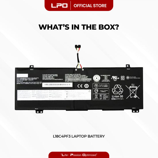 Laptop Battery L18C4PF3 Compatible with Lenovo IdeaPad Flex-14IML Flex-14IWL Series