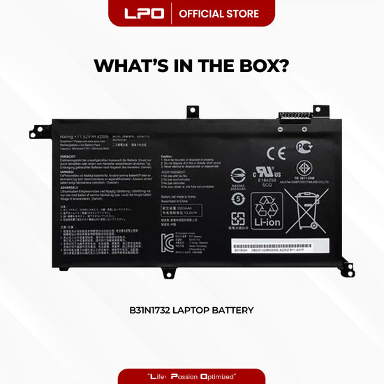 Laptop Battery B31N1732 Compatible with Asus VivoBook S14 S430FA S430FN S430UA S430FA