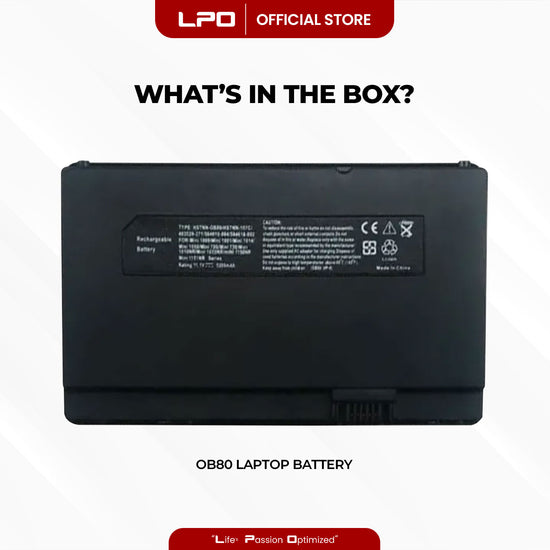 Laptop Battery OB80 Compatible with HP Mini 1005TU