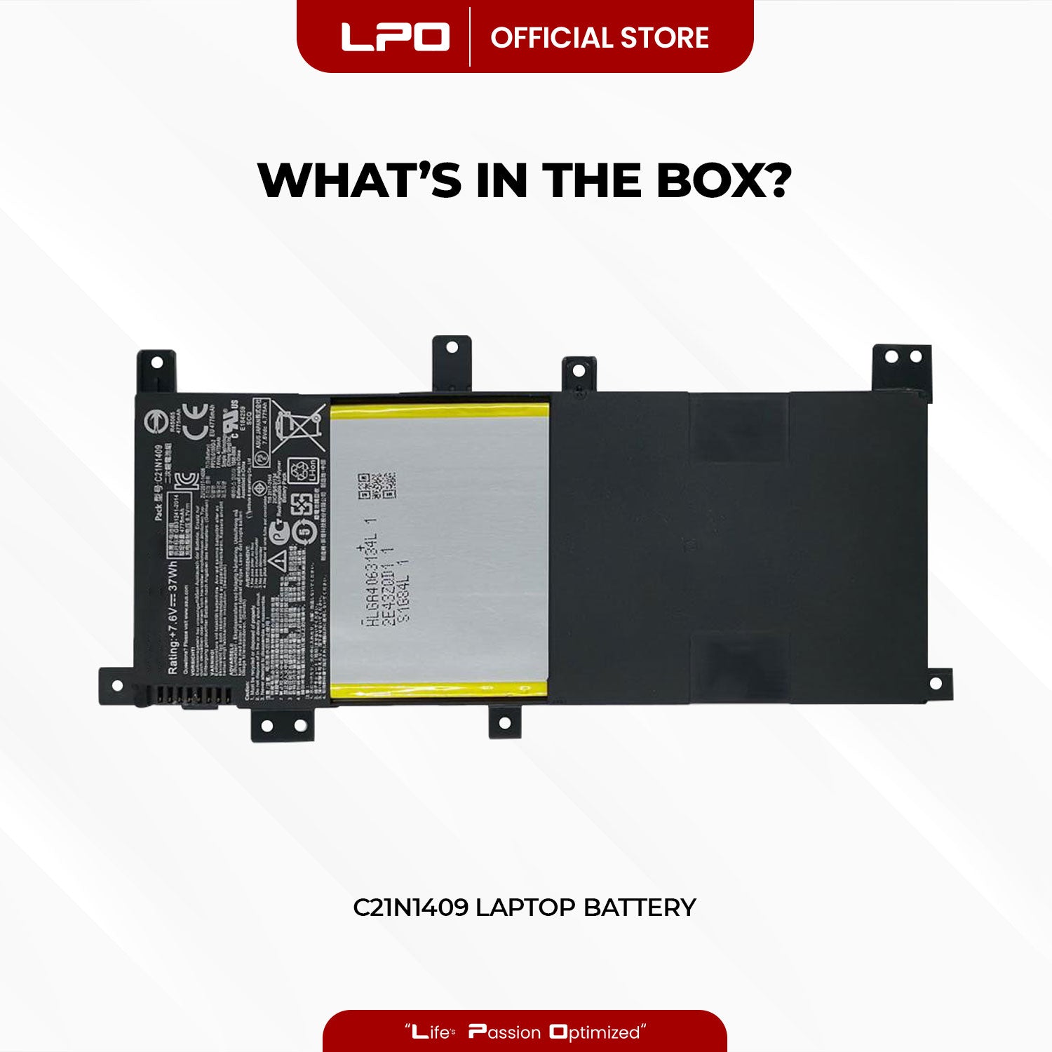 Laptop Battery C21N1409 SUS V455 V455L V455LB VM400C VM410L VM490 VM490L VM490LN