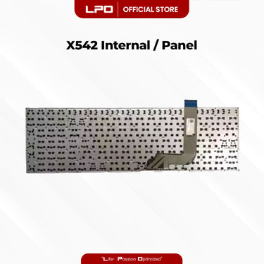 Laptop Keyboard ASUS X542 Internal / Panel Black US Compatible with Asus VivoBook X542 X542B X542BA