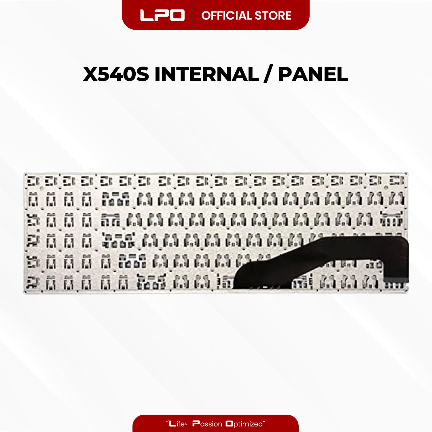 Laptop Keyboard ASUS X540 Internal / Panel Black US Compatible with Asus X540 X540L X540U