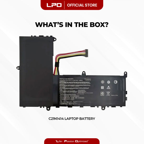 Laptop Battery C21N1414 Compatible with Asus EeeBook X205T X205TA X205TA-BING-FD015B 11.6