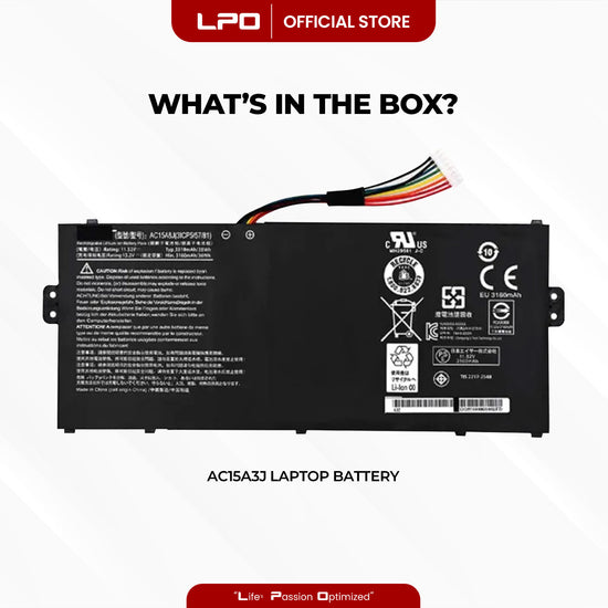 Laptop Battery AC15A3J Compatible with Acer Chromebook 11 CB3-131 Series, Chromebook R 11 C738T-C94S