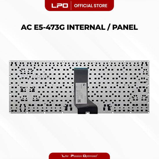 Laptop Keyboard ACER E5-473 Internal Type / Panel Black US Compatible with Acer E5-473 E5-473G