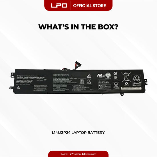 Laptop Battery L14M3P24 Compatible with Lenovo Ideapad Xiaoxin 700 Ideapad 700 Series