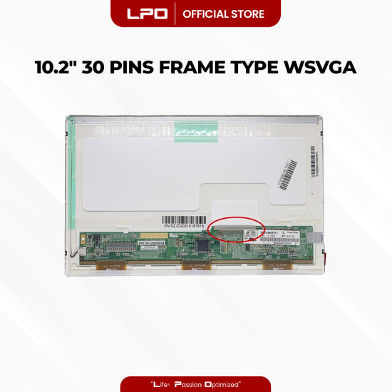 Laptop LCD Screen 10.2