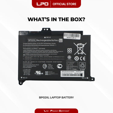 Laptop Battery BP02XL Compatible with HP Pavilion PC 15 15-AU 15T-AU 15-AW 15T-AW 15Z-AW Series - LPO Laptop PC-Outlet