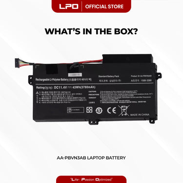 Laptop Battery AA-PBVN3AB Compatible with Samsung NP370R4E NP370R5E NP450R4E NP450R5E NP510R5E