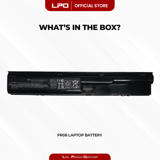 Laptop Battery PR06 Compatible with HP Probook 4330s 4331s 4430s 4431s 4435s 4530s