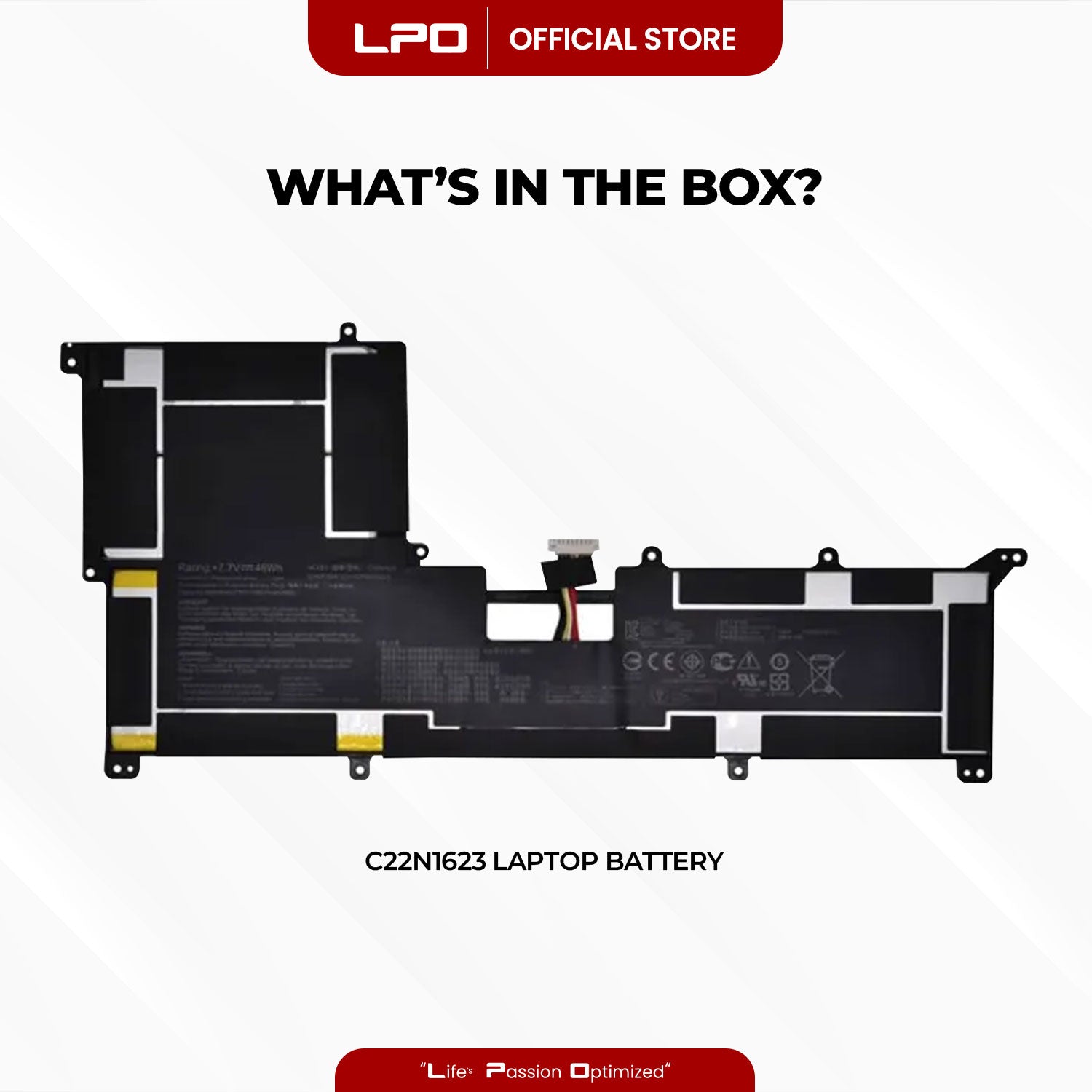 Laptop Battery C22N1623 Compatible with Asus ZenBook 3 Deluxe UX490 UX490U UX490UA