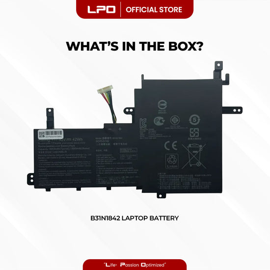 Laptop Battery B31N1842 Compatible with Asus S531FA-BQ126, Vivo-Book S15 S531FA-BQ143T,