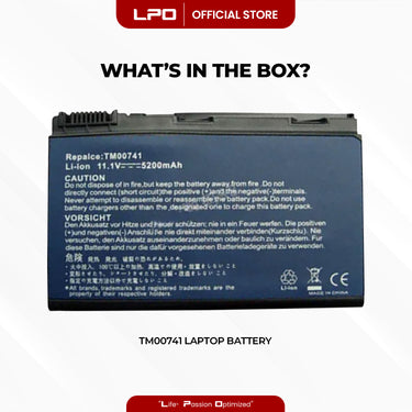 Laptop Battery TM00741 Compatible with Acer Extensa 5220 5420G 5620G