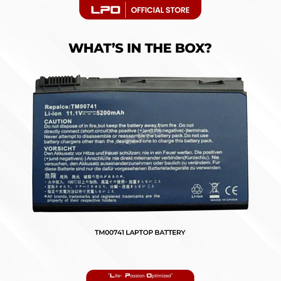 Laptop Battery TM00741 Compatible with Acer Extensa 5220 5420G 5620G