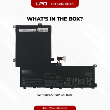Laptop Battery C41N1731 Type A (FLAT) Compatible with Asus Rog Strix Hero II G515GV, Asus Rog Strix Hero II G515GW,