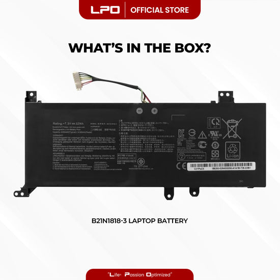 Laptop Battery B21N1818-3 Compatible with Asus M509 M509DA-EJ153T Series Notebook