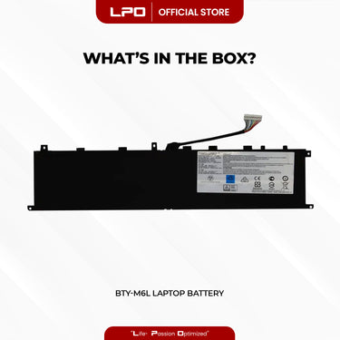 Laptop Battery BTY-M6L Compatible with MSI GS65 GS75 Stealth Thin 8SE 8SF 8SG 8RF 9SD 9SE