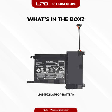Laptop Battery L14S4P22 Compatible with Lenovo IdeaPad Y700-15ACZ Y700-15ISK Series