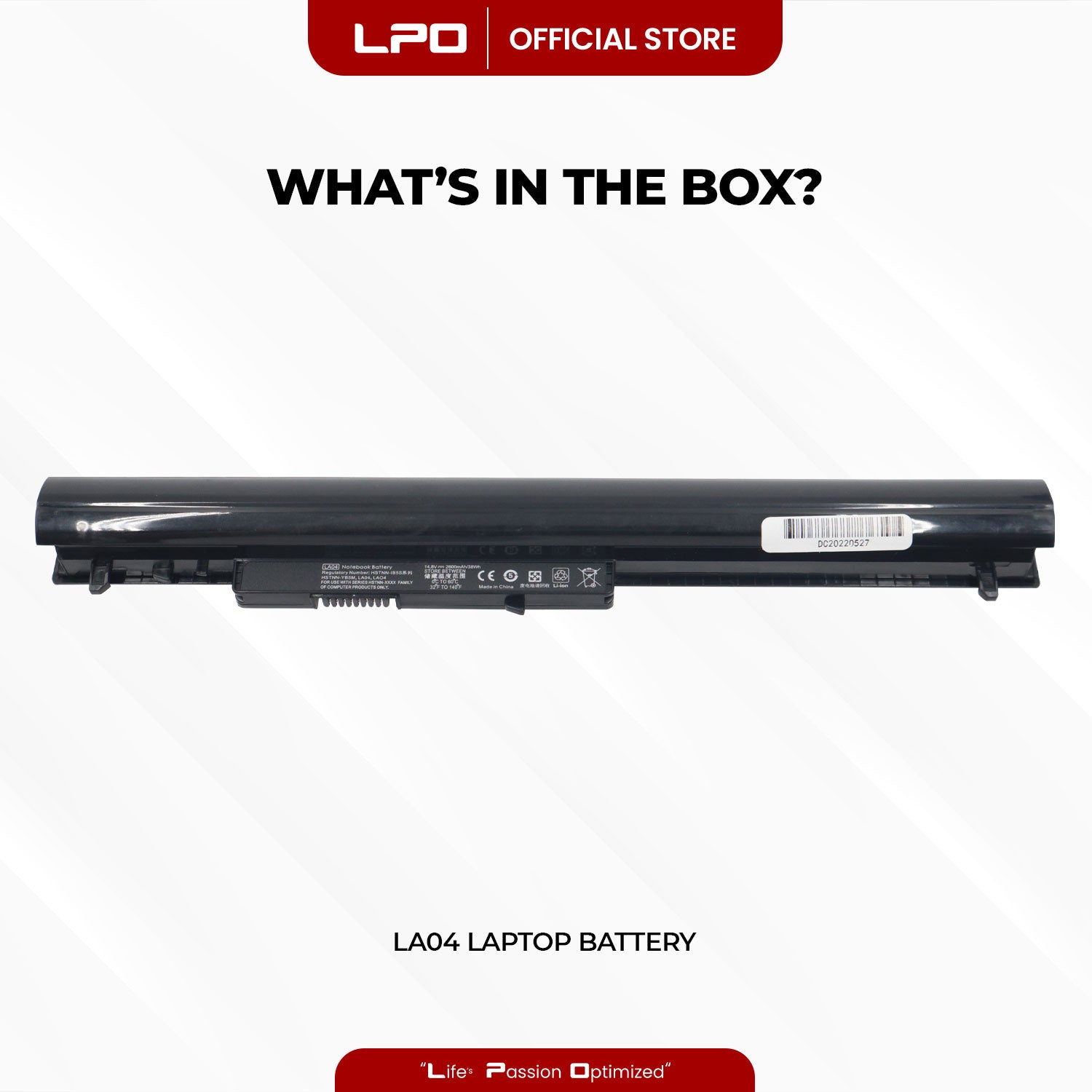 Laptop Battery LA04 Compatible with HP 248 G1(G0R86PA) HP 248 G1(G0R83PA) HP 248 G1(G0R84PA) - LPO Laptop PC-Outlet