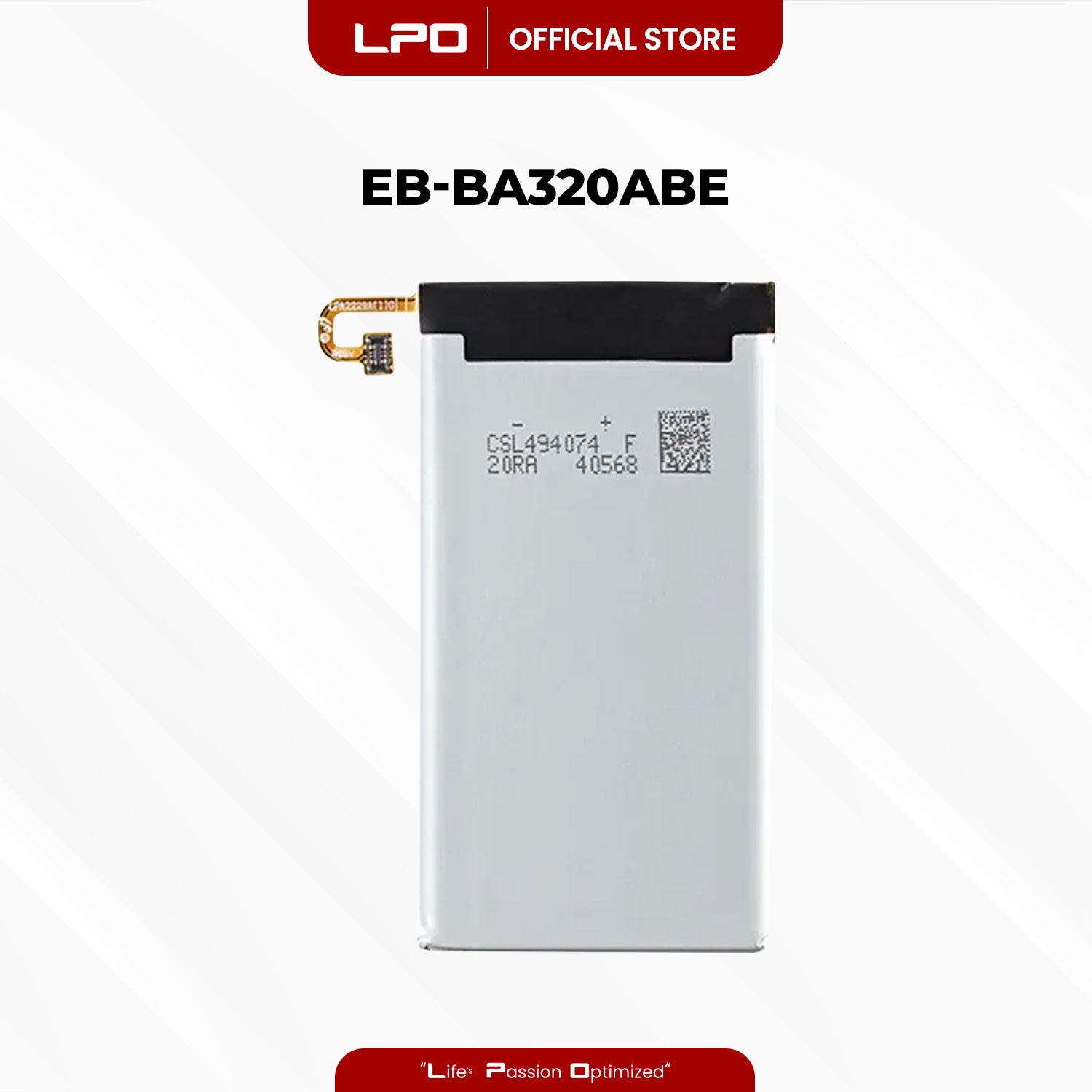 Cellphone Battery Samsung Galaxy A3 2017 EB-BA320ABE Compatible with SM-A320F, SM-A320Y