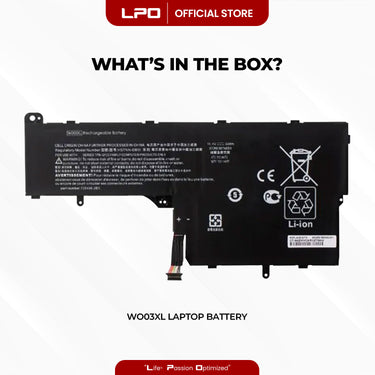 Laptop Battery WO03XL Compatible with HP Split 13 HP Split 13 x 2 HP Split 13-M010DX