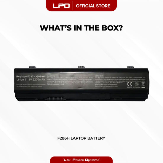 Laptop Battery F286H Compatible with Dell Vostro A840 A860 A860n 451-10673