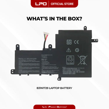 Laptop Battery B31N1729 Compatible with Asus VivoBook S15 S530 S530UA S530UN