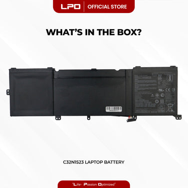Laptop Battery C32N1523 Compatible with Asus N501L UX501V W ZenBook Pro UX501VW Series - LPO Laptop PC-Outlet