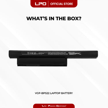 Laptop Battery VGP-BPS22 Compatibe with Sony VAIO VPC-E1Z1E, VPC-EA1, VPC-EA12EA/BI