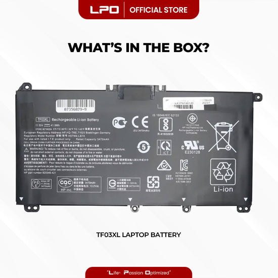 Laptop Battery TF03XL Compatible with HP Pavilion X360 14-BF000 14-BK000 14-BP000 Series