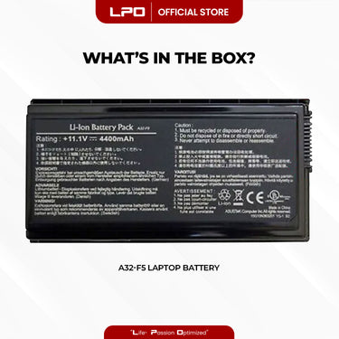Laptop Battery A32-F5  Compatible with Asus F5 °F5GL F5 M F5 N F5R F5RL F5SL F5Sr