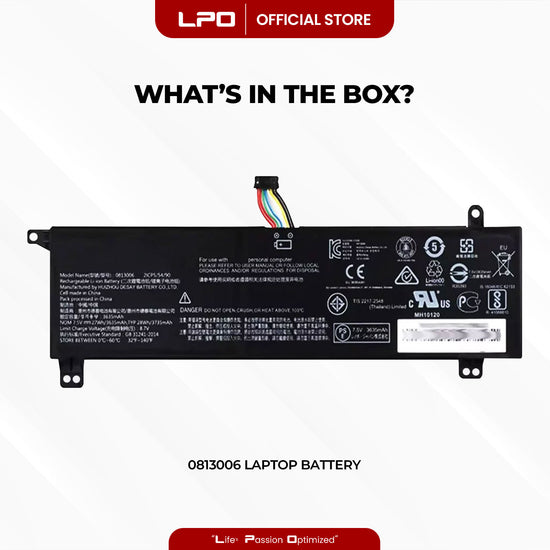 Laptop Battery 0813006 Compatible with Lenovo IdeaPad 120S 120S-11 120S-11IAP 81A4005YGE 81A4 81A40060GE Series