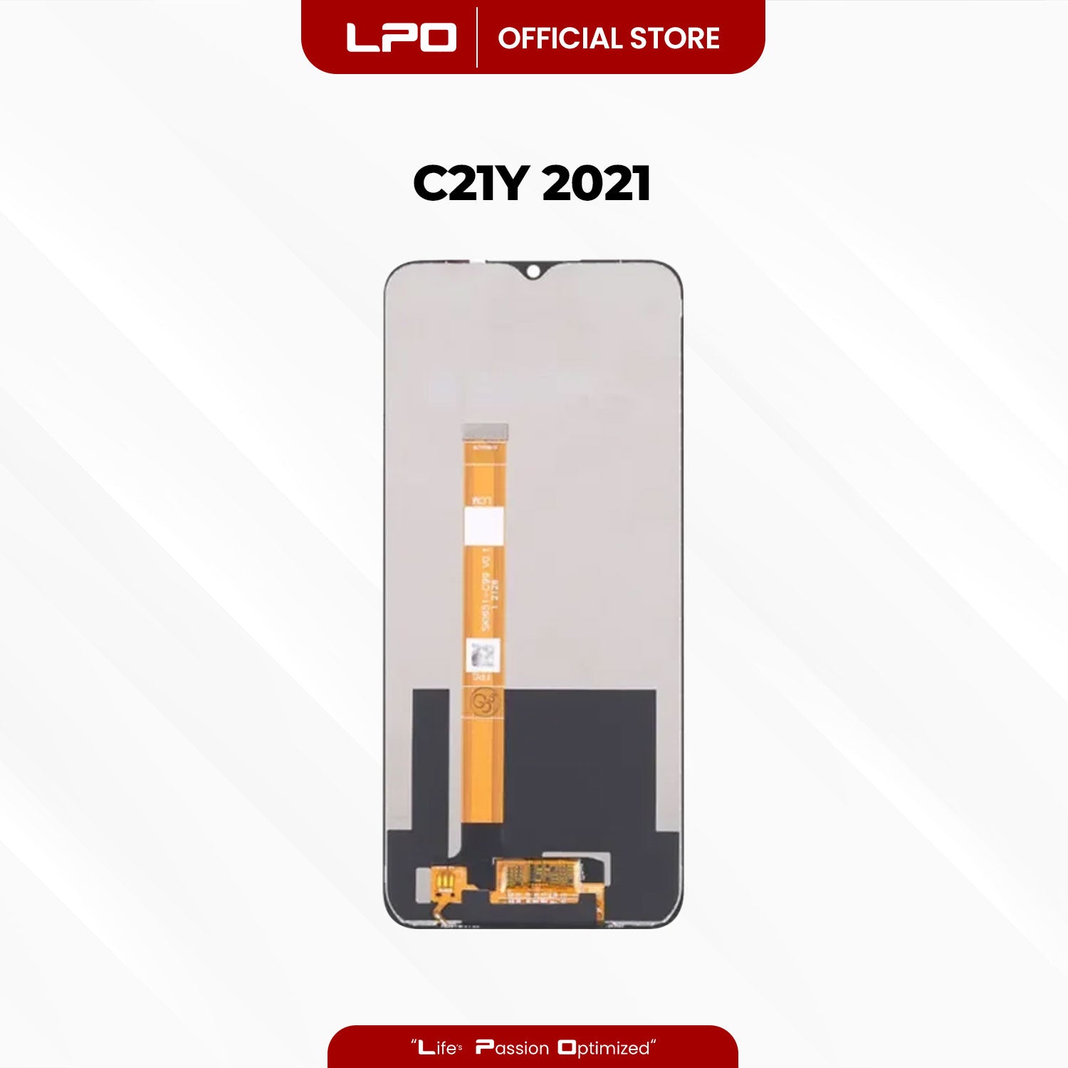 Cellphone LCD Screen	6.5 Realme C21Y 2021 Compatible with RMX3261, RMX3263