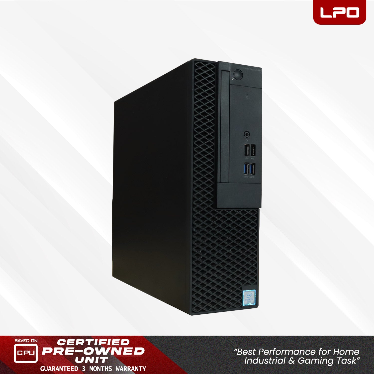Dell Optiplex 3050 System Unit Intel Core i5-6500U 3.20Ghz 8GB DDR4 120GB SSD Intel HD Graphics 530