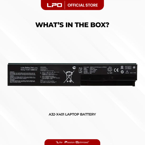 Laptop Battery A32-X401 Compatible with  Asus X501A X401 X401A X501 X401U X301 F301 F301A F401 F501 S301A S401U S501A Series