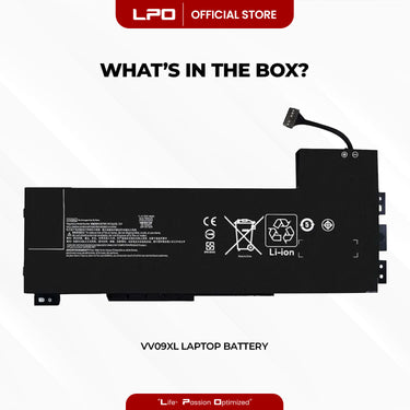 Laptop Battery VV09XL Compatible with HP ZBook 15 G3, HP ZBook 15 G4
