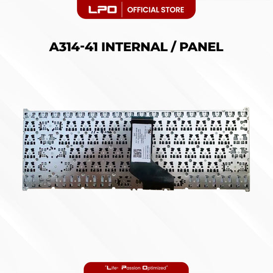 Laptop Keyboard ACER A314-41	 Internal Type / Panel Black US Compatible with Acer Aspire 3 A314-21 A314-41 33 31