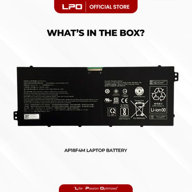 Laptop Battery AP18F4M Compatible with  Acer Chromebook 714 CB714 Chromebook 715 CB715 Series Notebook