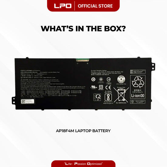 Laptop Battery AP18F4M Compatible with  Acer Chromebook 714 CB714 Chromebook 715 CB715 Series Notebook