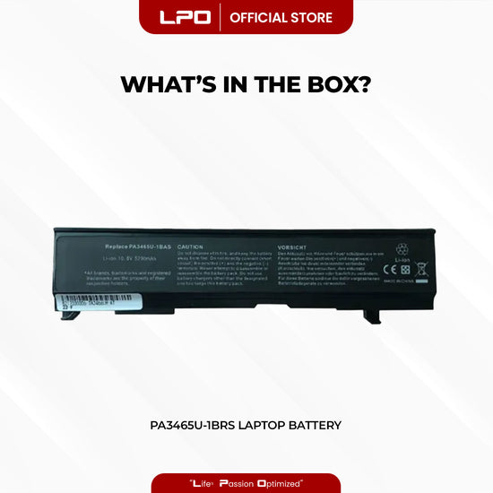 Laptop Battery PA3465U-1BRS Compatible with Toshiba Satellite A100 A105 A110 A135 Series
