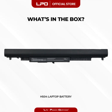Laptop Battery HS04 Compatible with HP 240 G4 Series, HP 245 246 G4 Series, HP 250 255 256 G4 Series - LPO Laptop PC-Outlet
