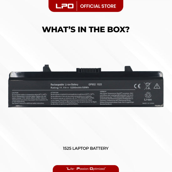 Laptop Battery 1525 GP952 Compatible with Dell Inspiron 1526 1546 1750 Vostro 500 Dell Inspiron 1525 1545